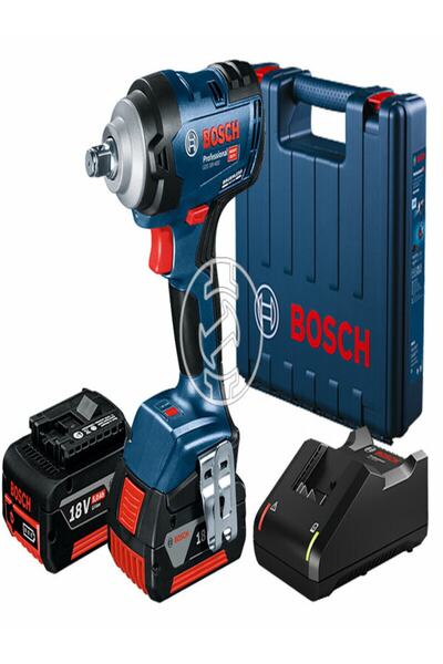 Bosch GDS 18V-400 Çift Akülü Darbeli Somun Sıkma Makinesi