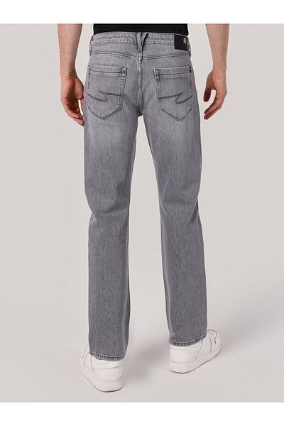Colin's David 045 - Gray Men's Trousers, Regular Fit, Straight Leg