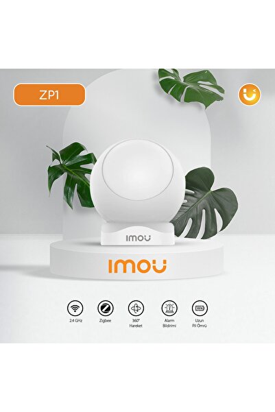 Imou Kablosuz PIR Dedektör/Alarm Bildirimi-Zigbee-360° Hareket-8m Algılama Ar...