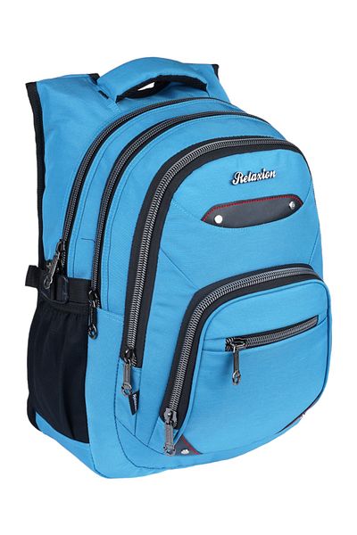 BagSign Relaxion Bat Back Structure 5 Compartment Large Volume Waterproof Fabric Backpack with Tablet Compartment