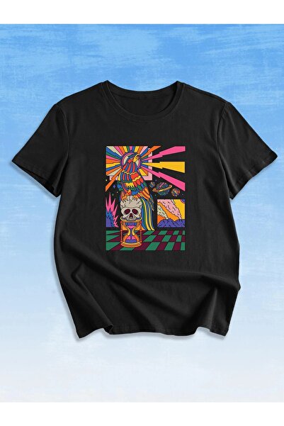 Jose Clothing ΚΟΝΤΟΜΑΝΙΚΙ ΜΠΛΟΥΖΑ UNISEX ΜΑΥΡΟ ΕΚΠΤΩΜΕΝΟ OVERSIZE