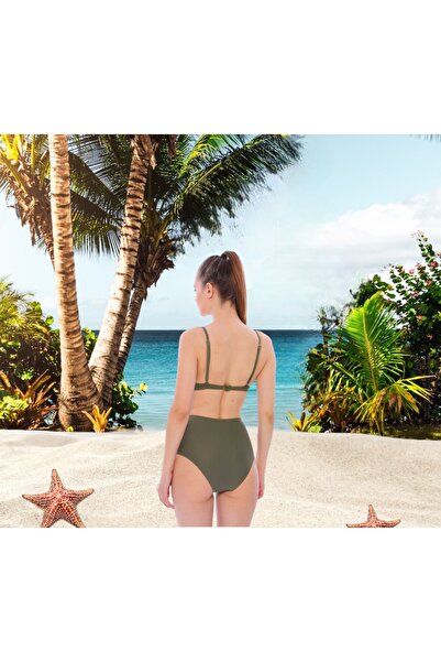 Shopiolog Σετ μπικίνι με φιόγκο με λεπτές τιράντες
