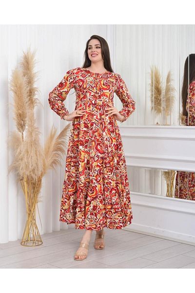 CİXAPLE Viscoză cu model