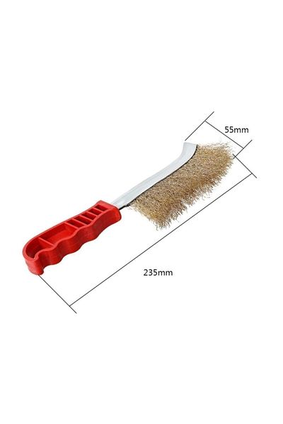 Biotech Stainless Steel Wire Brush Metal Rust Paint Metal Remover Cleaning Weld Seam Residue Remover