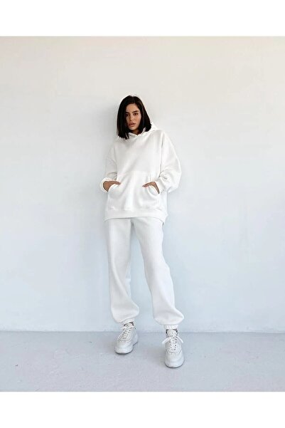 Machetta Σετ φόρμας δύο τεμαχίων γυναικεία κουκούλα με κουκούλα 3 κλωστών χωρ...