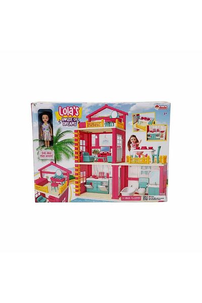 DEDE Lola's 3-Storey House of Dreams - Black Haired Lola
