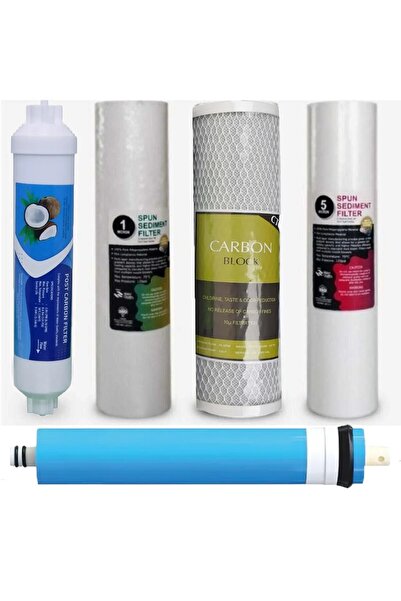 Yaman Group Water Technology 5 Li Su Arıtma Filtre Seti Açık Kasa Su Arıtma C...