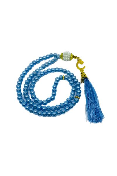 lenagiftworkshop 10 هدايا فافلي مزينة بشرابة من اللؤلؤ الزجاجي مكونة من 99 قط...