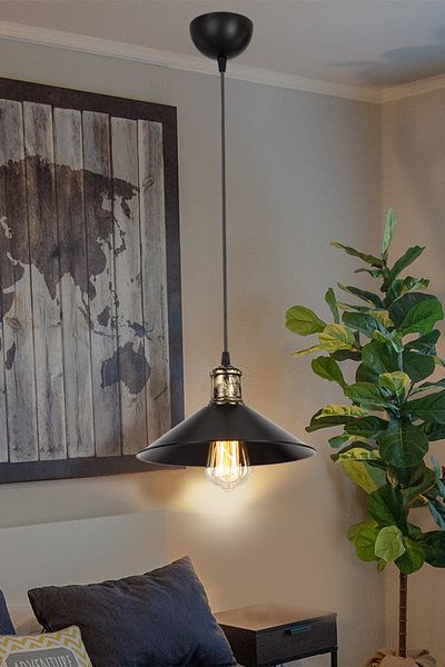AG LightDesign Black Pendant Chandelier Living Room Kitchen Hallway Bedroom Lamp