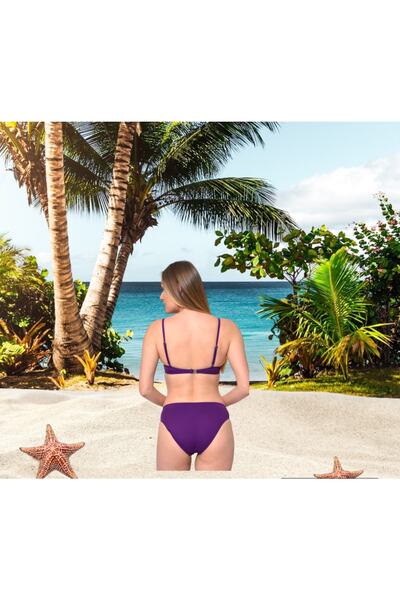 Shopiolog Σετ μπικίνι με φιόγκο με λεπτές τιράντες