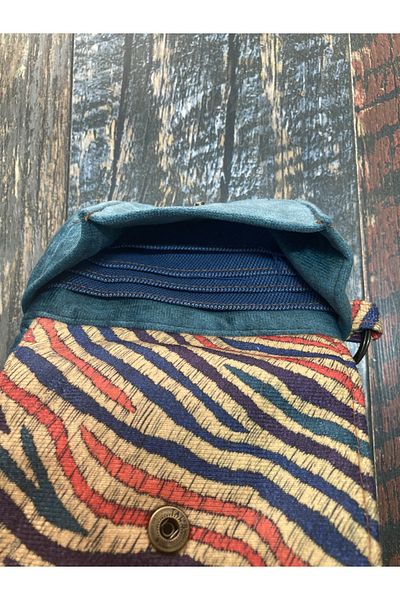 Street Bag Ethnic Authentic Bohemian Multi-Pocket Wallet Daily Travel Use