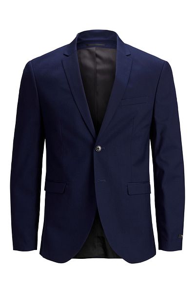 Jack & Jones Anzugjacke FRANCO Blazer in Super-Slim mit fallendem Revers, Taschen und zwei Knöpfen
