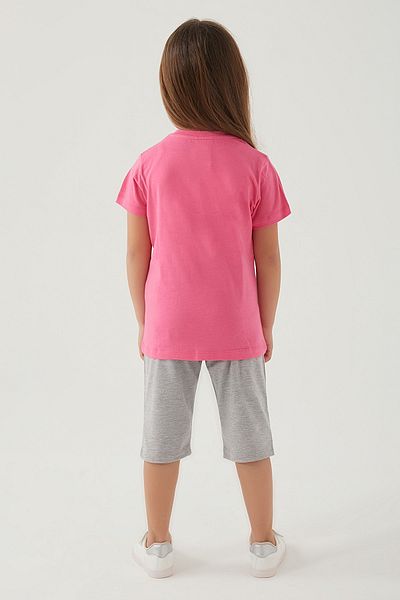 Minnie Mousee Cotton Candy Color Children's Capri Set