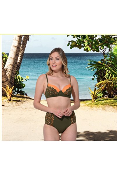Shopiolog Σετ μπικίνι με φιόγκο με λεπτές τιράντες