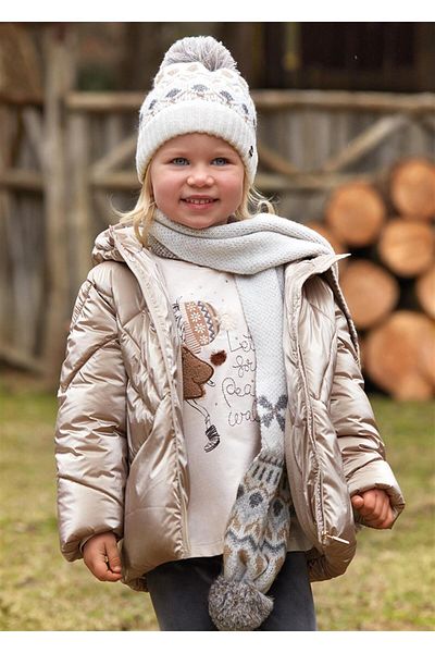 Metallic jacket kids shop