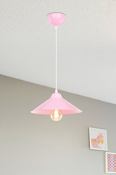 AG LightDesign Pembe Sarkıt Avize Çocuk Odası Salon Mutfak Koridor Yatak Odası Lamba