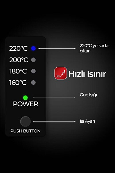 DEMPOWER Saç Şekillendirici Tost Model