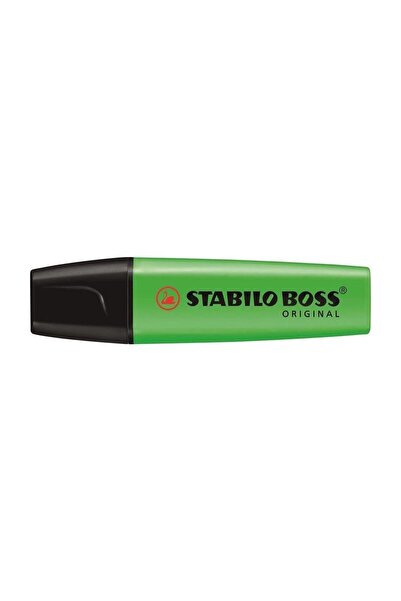 Stabilo 70/33 Fosforlu Kalem Boss Original Yeşil (10 LU KUTU)