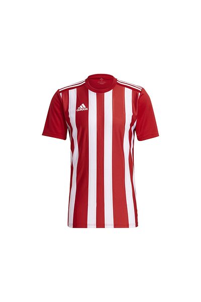 adidas Striped 21 Jsy Men's Football Game Jersey GN7624 Red