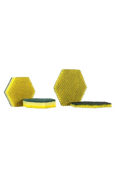 SCOTCH BRİTE 96 HEX -FL BULAŞIK SÜNGERİ 4 LÜ PAKET