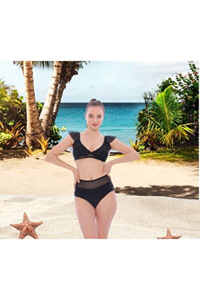 Shopiolog Σετ μπικίνι με φιόγκο με λεπτές τιράντες