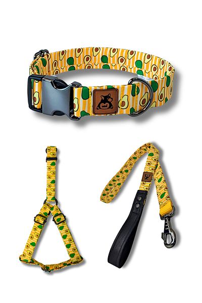 UTDpet Avocado Dog Collar Set