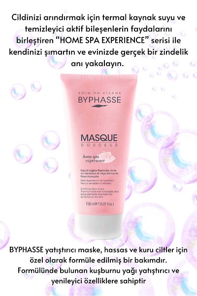 BYPHASSE Cleansing and Soothing Mask Dry and Sensitive Skin 150ml