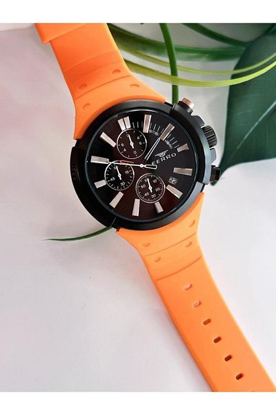FERRO BLKT.X28 Ferro Interior Functions Silicone Cord Interior Functions Active 30 Mt Water Resistant Wristwatch