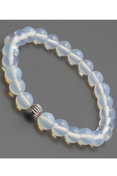Doğal Taş Dünyası Opal Stone Bracelet AAA Quality Original Opal Stone Natural Stone Bracelet
