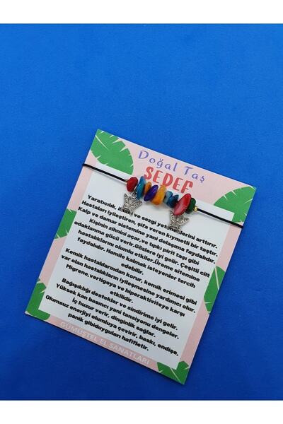 Doğal Taş Dünyası سوار من الحجر الطبيعي من عرق اللؤلؤ مع تفاصيل الفراشة من ال...