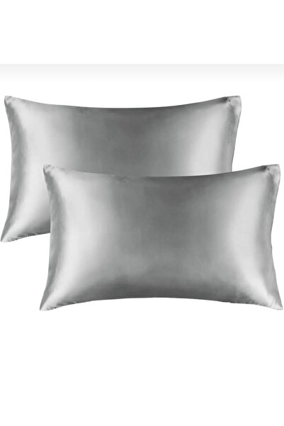 UYSALLAR TİCARET 2 Σατέν Μαξιλαροθήκες από Μεταξωτό Ύφασμα σε Διαστάσεις 50x70