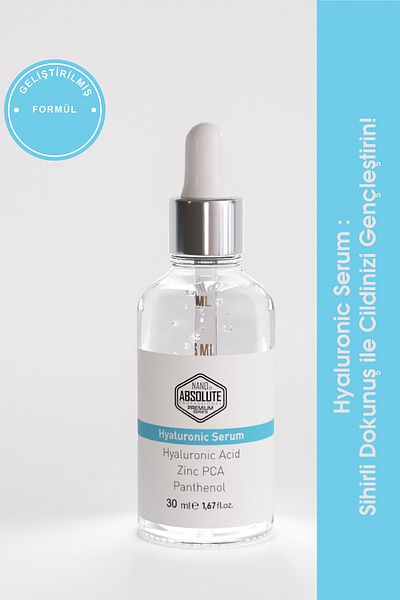 Nano Absolute Intensive Moisturizing and Plumping Effect Renewing Skin Care Serum 30ml (Hyaluronic Acid)