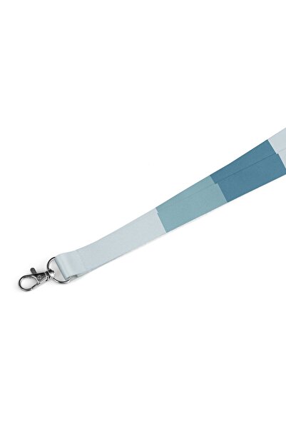 MAGNA TEKNOLOJİ Parçalı Renkli Boyun Askı İpi 2cm Genişlik Ve Güvenlik Klipsl...