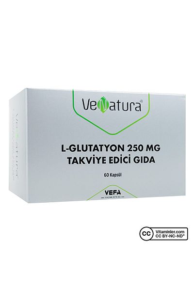 VeNatura L-Glutathione 250 Mg - 60 Flavored Capsules