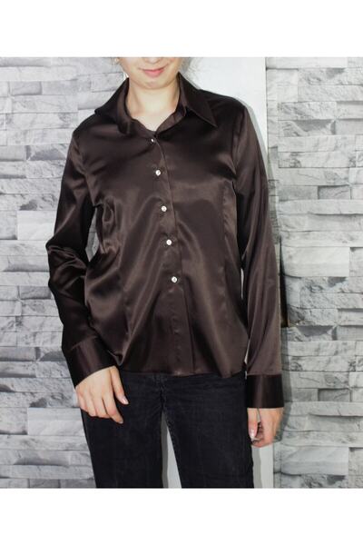 Bilgiçler sten gömlek kahve