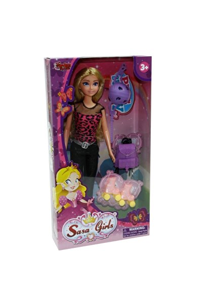 hediyecik Aksesuarlı Patenci Sasa Bebek 30 cm