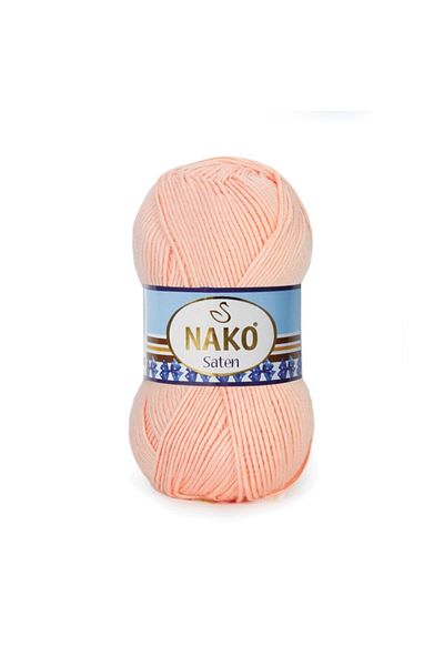 NAKO Ροζ Σατέν Πλεκτό Σχοινί 05061