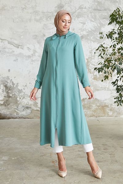 InStyle Lure Hooded Ferace - Mint
