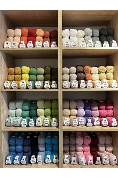 Lanoso Cotton 50 GR Hand Knitting Yarn - Color Code: 960