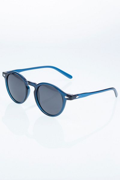 LUNOX Helios Polarized Navy Blue Unisex Sunglasses