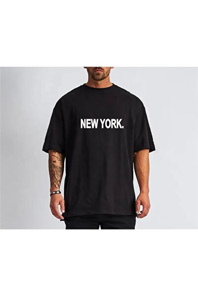 ZEMLİYA Μπλουζάκι Unisex με στάμπα Νέα Υόρκη