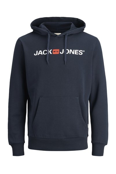 Jack & Jones Jjecorp Παλιό Λογότυπο Φούτερ με Κουκούλα Noos Ανδρικό Φούτερ - ...