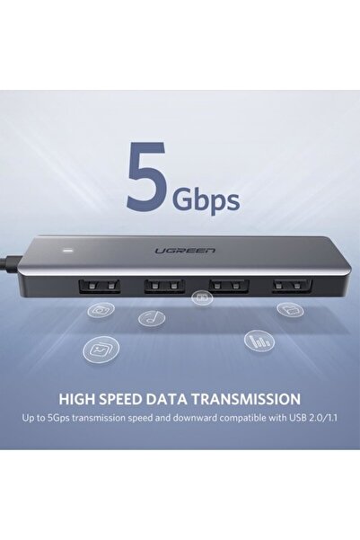 Ugreen 4 Portlu USB 3.0 Hub USB Çoklayıcı Adaptör