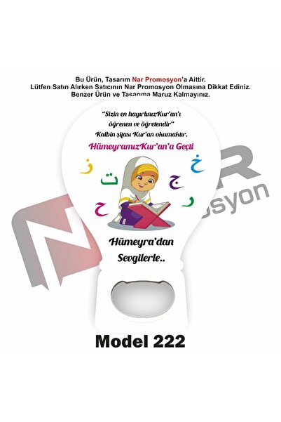 Nar Promosyon 50 Adet Açacak Magnet Hediyelik - Sünnet, Nişan, Söz, Düğün Hed...