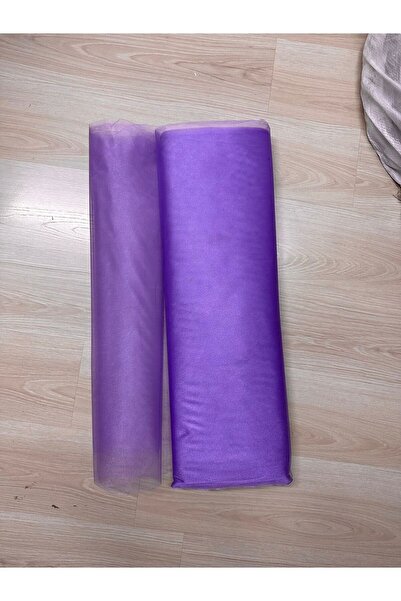 Buse Tül Koyu Lila Kristal Tül 1 metre Boy - 3 metre En