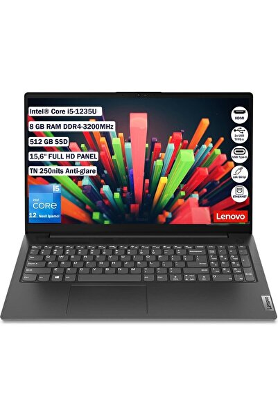 LENOVO V15 G3 Iap Intel Core™ I5-1235U 24 GB 1 TBSSD 15.6" FHD FreeDos 82TT00...