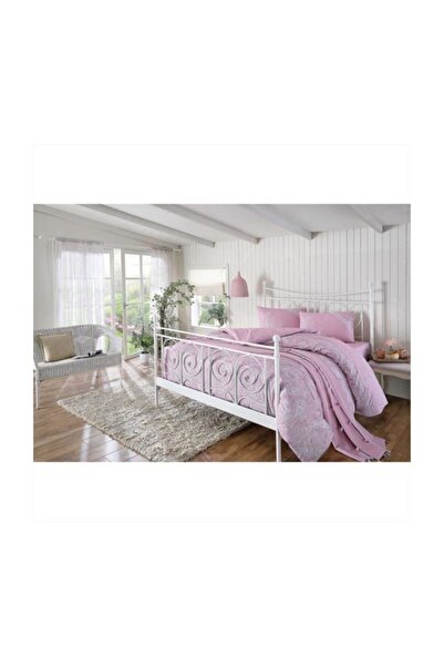 Taç Pikeli Nevresim Takımı Sarina Çift Kişilik