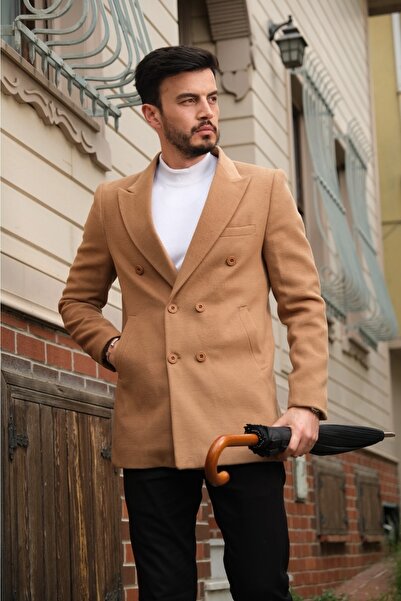 Twenhil DAR KESİM ERKEK KAŞE KABAN