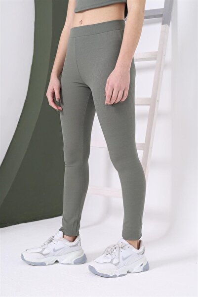 Junior Κοριτσίστικο ελαστικό κολάν με ραβδώσεις