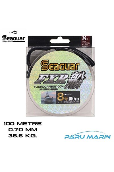 seaguar FXR %100 Florokarbon 0.70mm-38.6kg. 100 mt. Misina